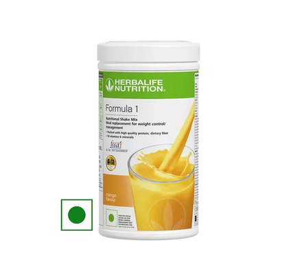 HERBALIFE FORMULA 1 NUTRITIONAL SHAKE MIX, MANGO (500G)