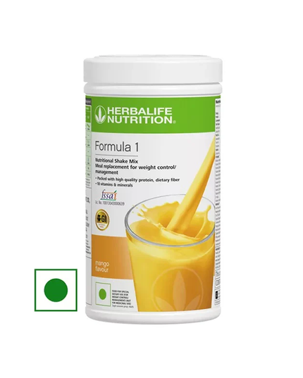 HERBALIFE FORMULA 1 NUTRITIONAL SHAKE MIX, MANGO (500G)