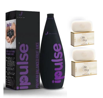 INDUS VIVA I PULSE JUICE (1 LTR) - ORIFLAME CREAMY SOAP X 2 FREE