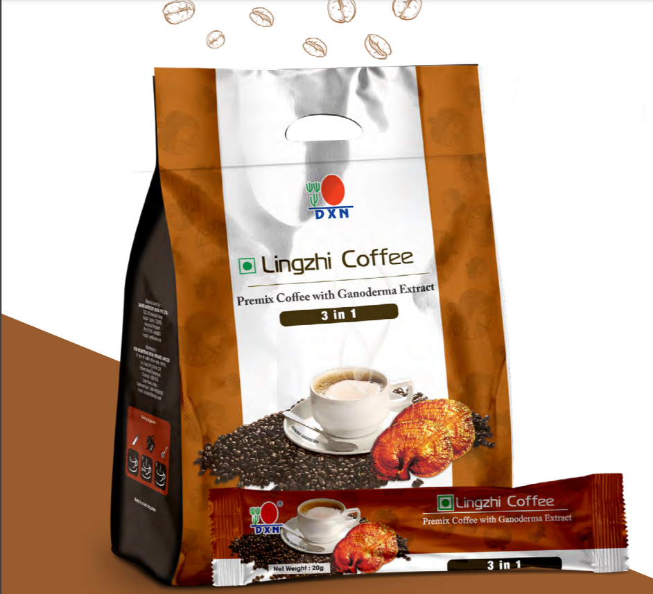 DXN LINGZHI COFFEE 3 IN 1 (20G X 25N)