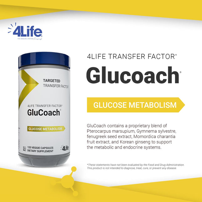 4LIFE TRANSFER FACTOR GLUCOACH (120N)