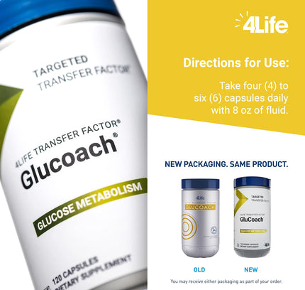 4LIFE TRANSFER FACTOR GLUCOACH (120N)