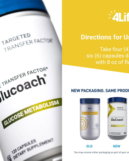 4LIFE TRANSFER FACTOR GLUCOACH (120N)