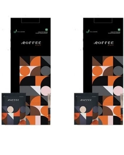 INDUS VIVA I COFFEE BLACK COFFEE - PACK OF 2 (50 SACHETS EACH)