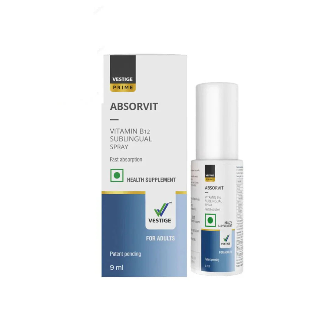 Vestige Prime Absorvit Vitamin B12 Sublingual Spray (9 ML)