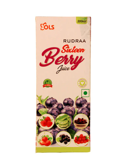 RUDRAA FOREVER SIXTEEN BERRY JUICE (200 ML)
