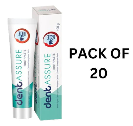 Vestige Dentassure Toothpaste (100g) - Pack of 20
