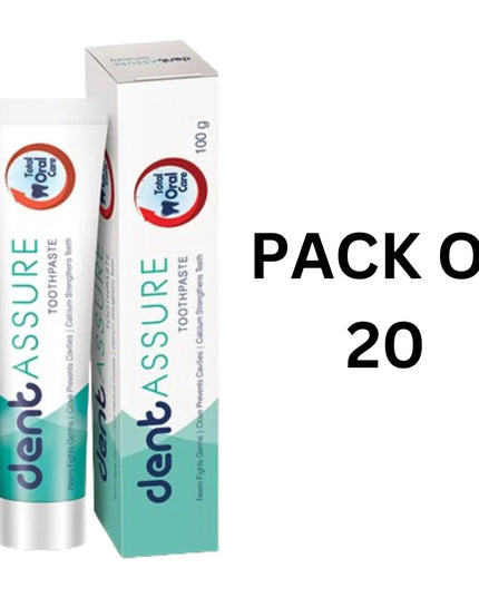 Vestige Dentassure Toothpaste (100g) - Pack of 20