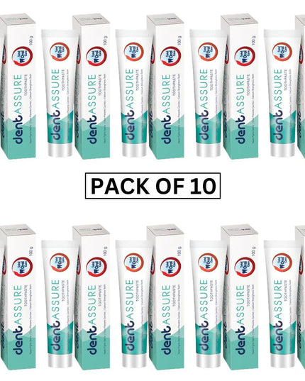 Vestige Dentassure Toothpaste (100g) - Pack of 10