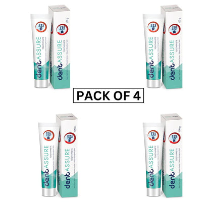 Vestige Dentassure Toothpaste (100g) - Pack of 4